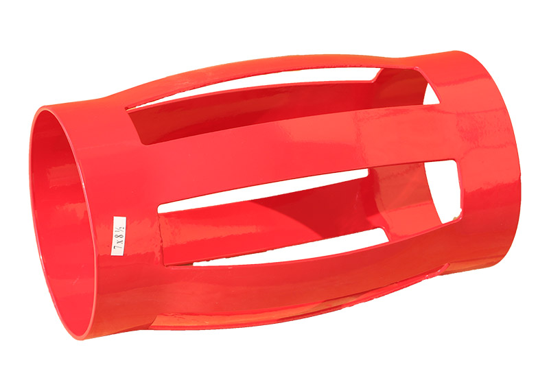 Integral stamping centralizer